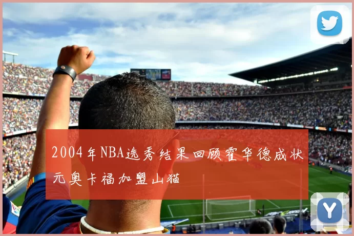 2004年NBA选秀结果回顾霍华德成状元奥卡福加盟山猫