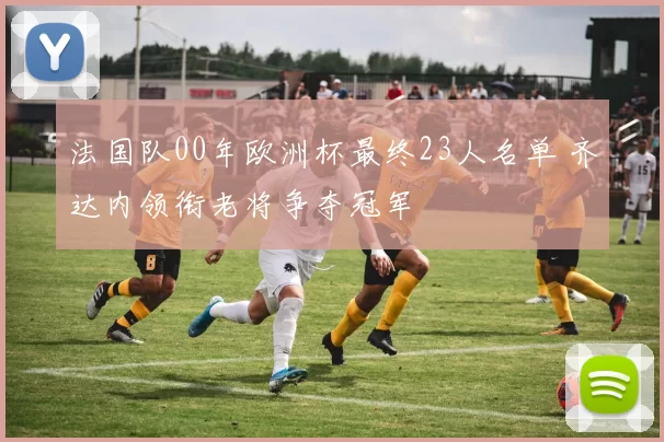 法国队00年欧洲杯最终23人名单 齐达内领衔老将争夺冠军